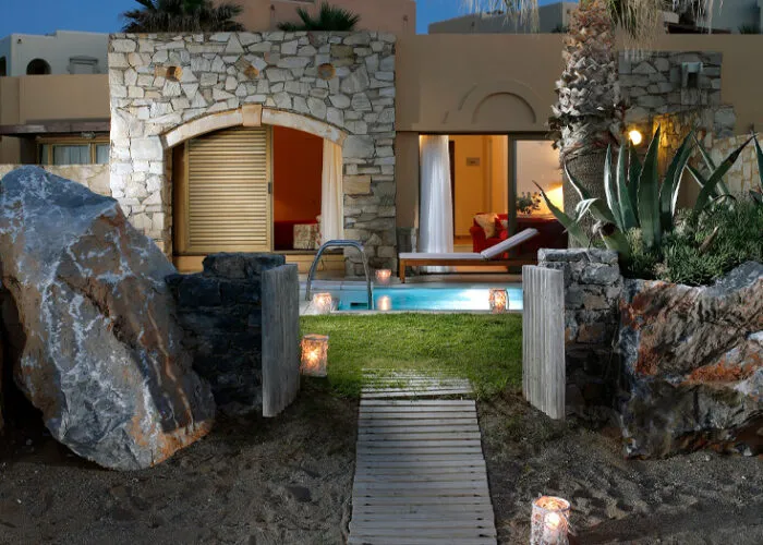 Villa Mythica Deux Chambres en Front de Mer avec Piscine Privée 2
