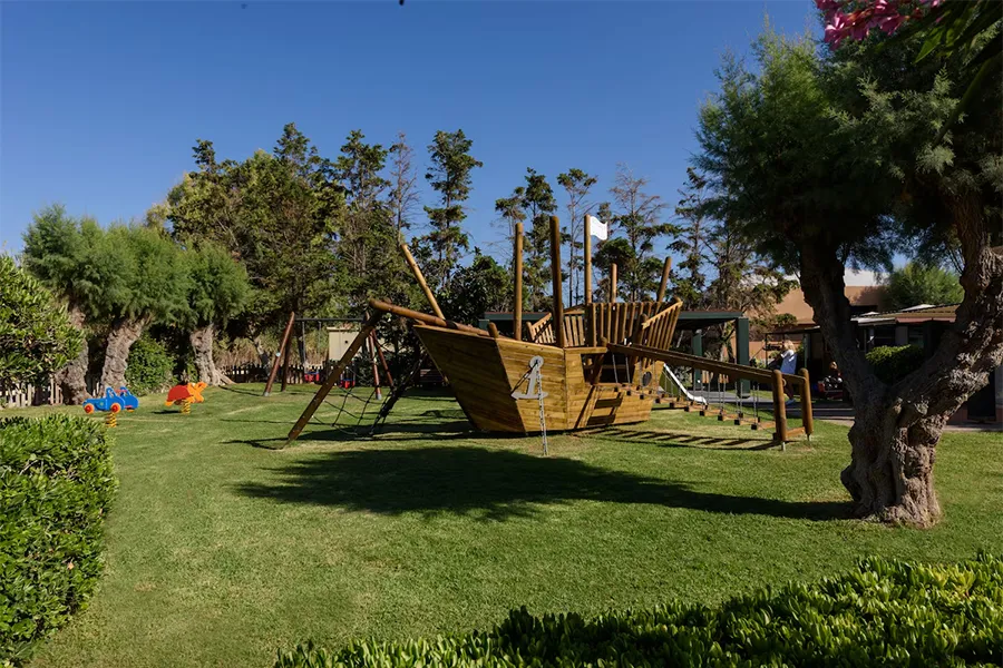 Waterpark and pools at Aquila Rithymna Beach