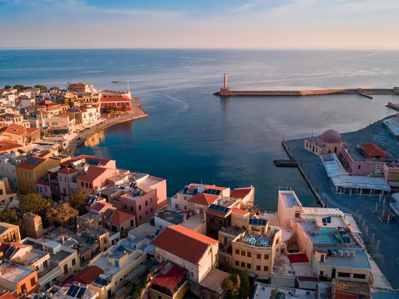 Chania Venetian harbour, Crete