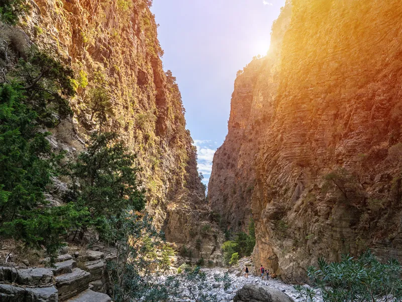 Samaria Gorge nature reserve, Crete