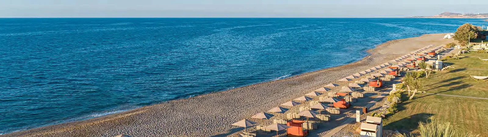 Aquila Rithymna Beach five-star beachfront resort in Crete