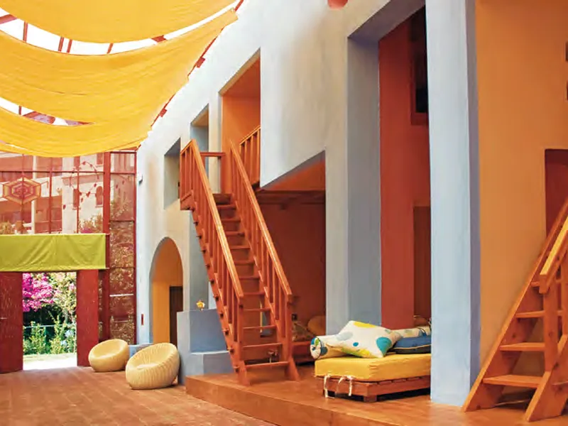 2270 m² spa with indoor sea-water pool at Aquila Rithymna Beach