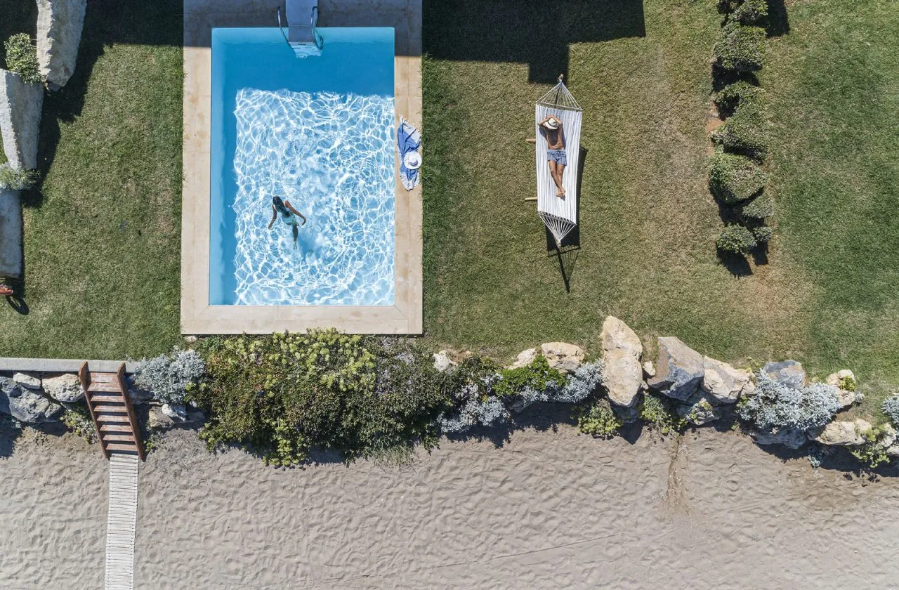 Suite Bungalow Mythica avec Piscine Privée Front de Mer at Aquila Rithymna Beach
