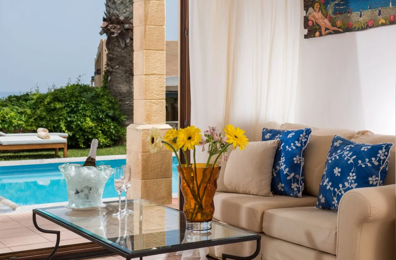 Suite Bungalow Mythica avec piscine privée, Vue mer