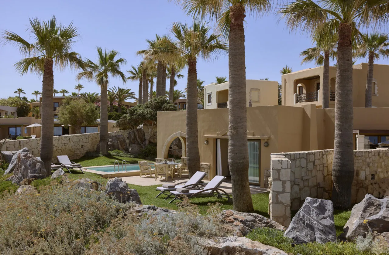Grande Villa Mythica avec Piscine Privée at Aquila Rithymna Beach