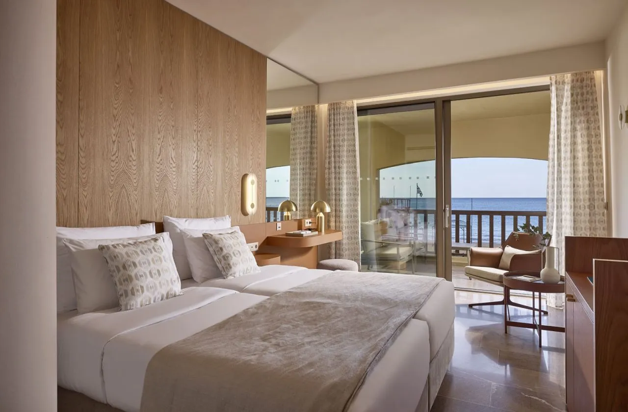 Suite Familiale Deux Chambres Mythica, Vue mer