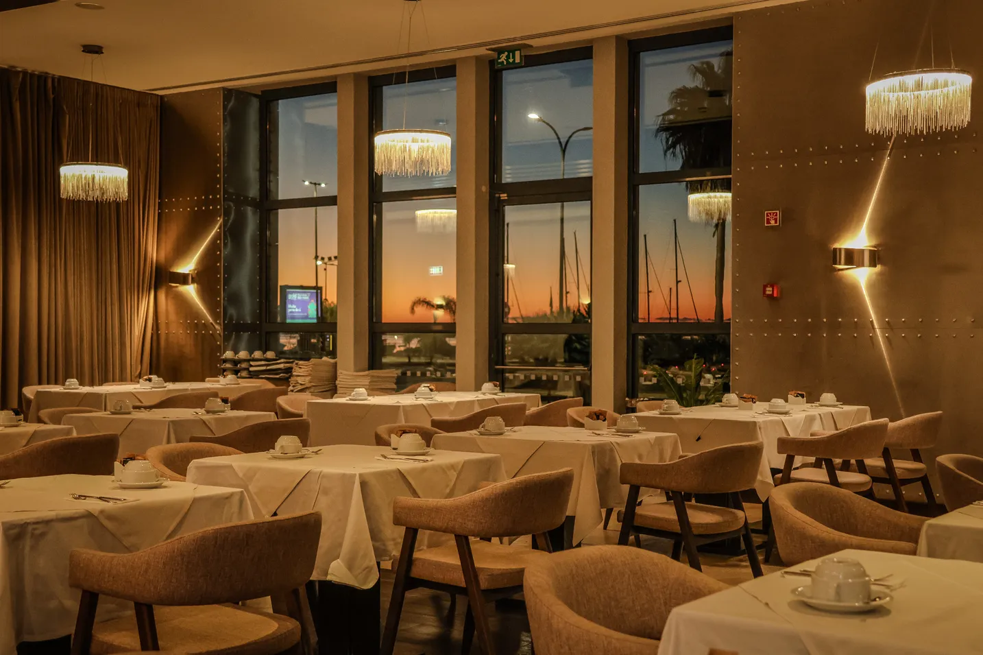 Dining room at Real Marina Hotel & Spa