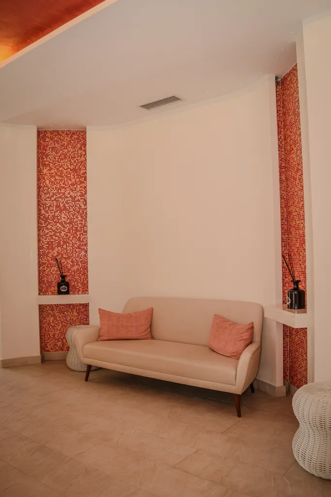 Relaxation area overlooking the Ria Formosa