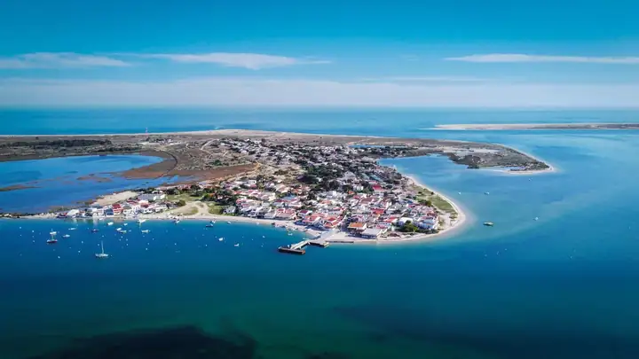 The Ria Formosa islands